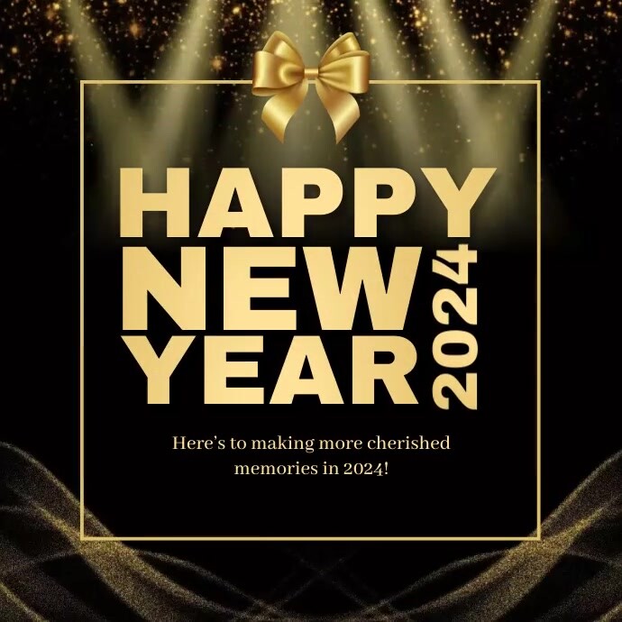 Happy New Year Wish card Template | PosterMyWall