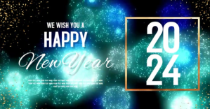 happy new year wishes 2024 Facebook Shared Image template