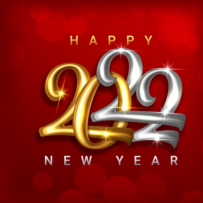 happy new year wishes online card template Iphosti le-Instagram