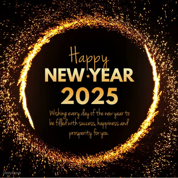 Happy New Year Wishes Video Sparkle Shine Ad Template Postermywall Sparkle Web Design Review 2022