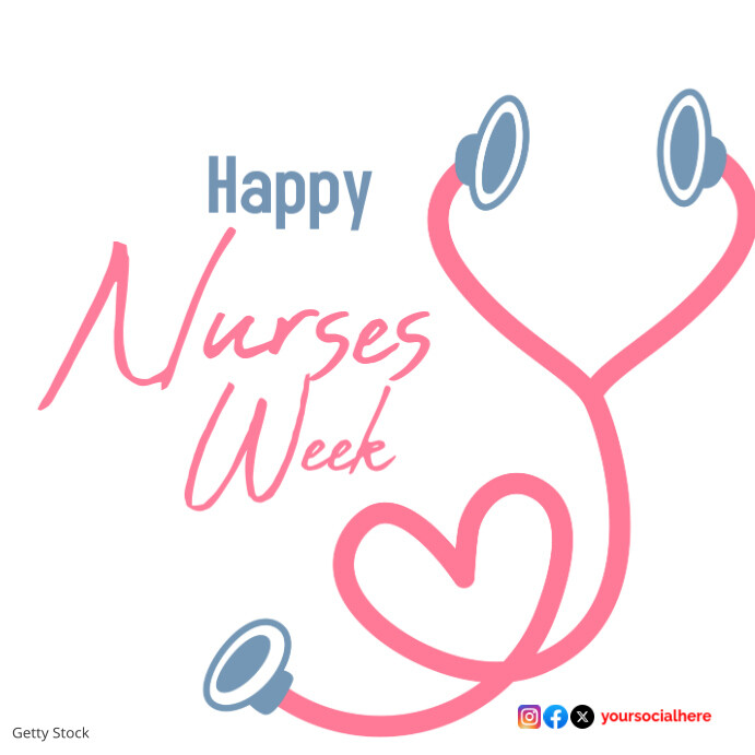 Modello Happy Nurses Week | PosterMyWall