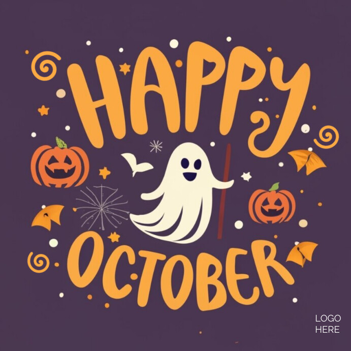 Copy of Happy october post | PosterMyWall
