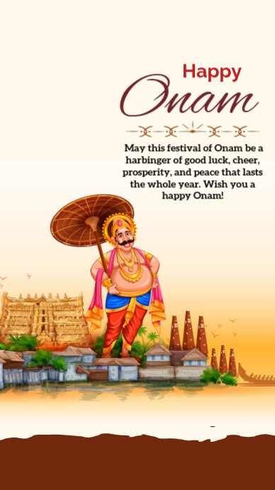 happy onam WhatsApp Status template