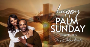 happy palm sunday instagram SQUARE template Gambar Bersama Facebook