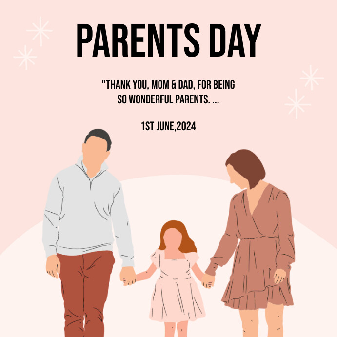 Copy of happy parents day | PosterMyWall