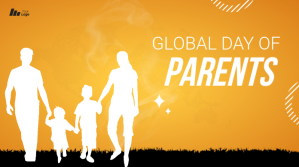 happy parents day Post di Twitter template