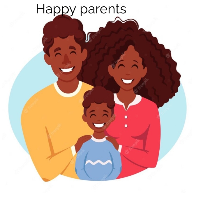 Our Parents Happy Parents Clipart