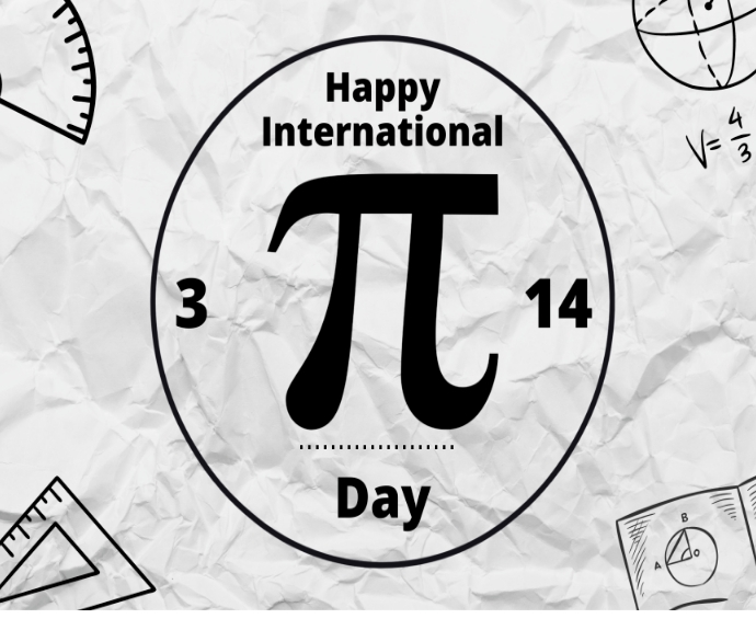 Happy Pi Day Medium Rectangle template