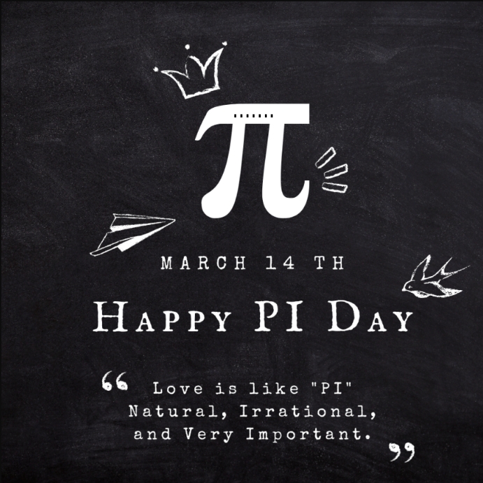 Happy Pi Day Template PosterMyWall