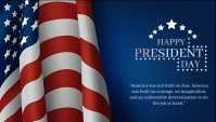 Happy President Day template