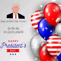 Happy President Day Instagram post Template | PosterMyWall