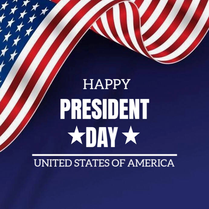 Plantilla de Happy President Day Instagram Post | PosterMyWall