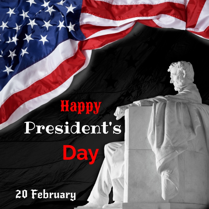 Happy President day Instagram post Template | PosterMyWall