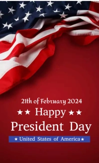 Happy president Day of United State US Legal template