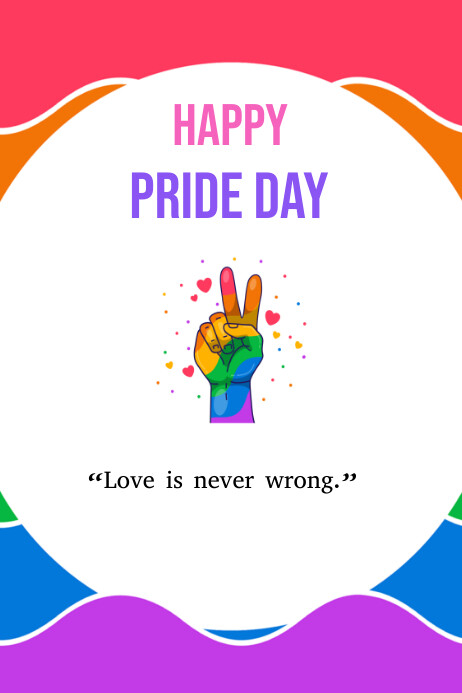 Happy Pride Day Template PosterMyWall happy-pride-day-template-postermywall