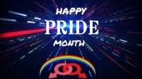 Happy Pride Month YouTube Thumbnail template