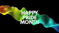 Happy Pride Month wishing card Greetings Facebook-Covervideo (16:9) template