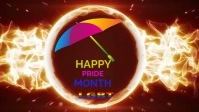 HAPPY PRIDEMONTH YouTube Thumbnail template
