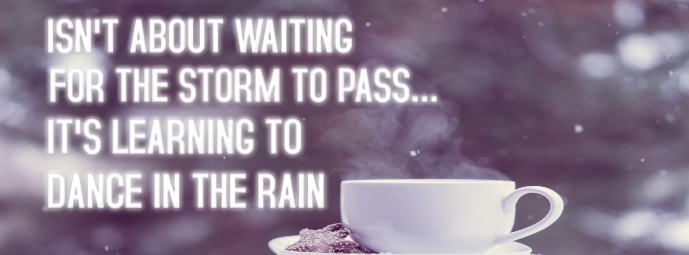 Happy Rain rain rainy day quotes (2) Facebook Cover Photo template