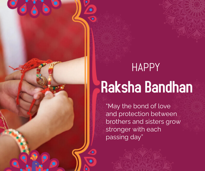 Copy of Happy Raksha Bandhan day | PosterMyWall