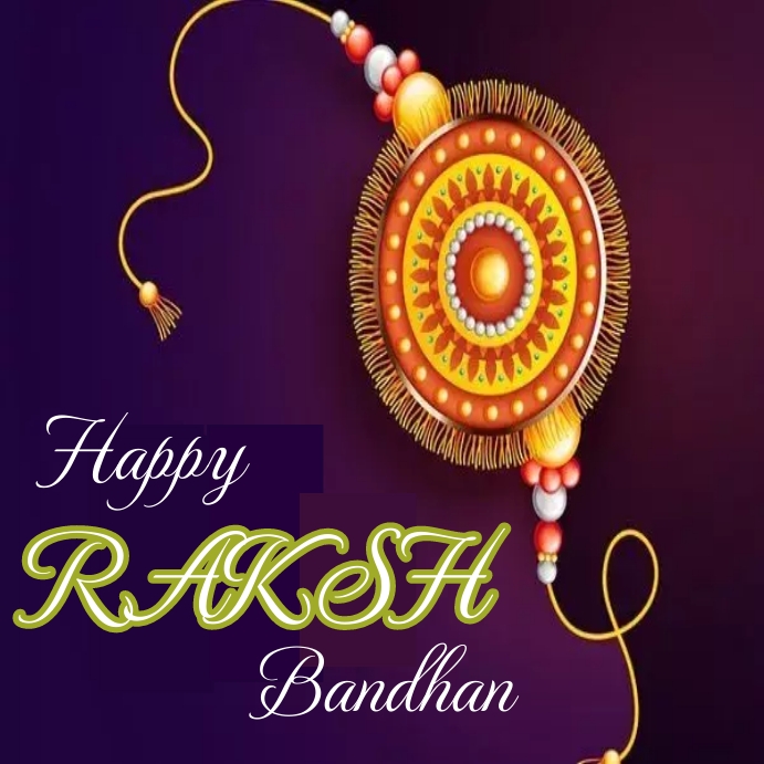 Copy of happy Raksha Bandhan day instagram post | PosterMyWall