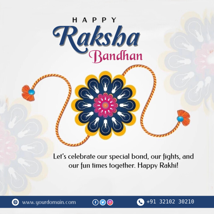 Copy of Happy Raksha Bandhan | PosterMyWall