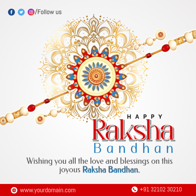Copy of Happy Raksha Bandhan | PosterMyWall