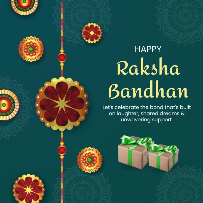 Happy Raksha Bandhan Template | PosterMyWall