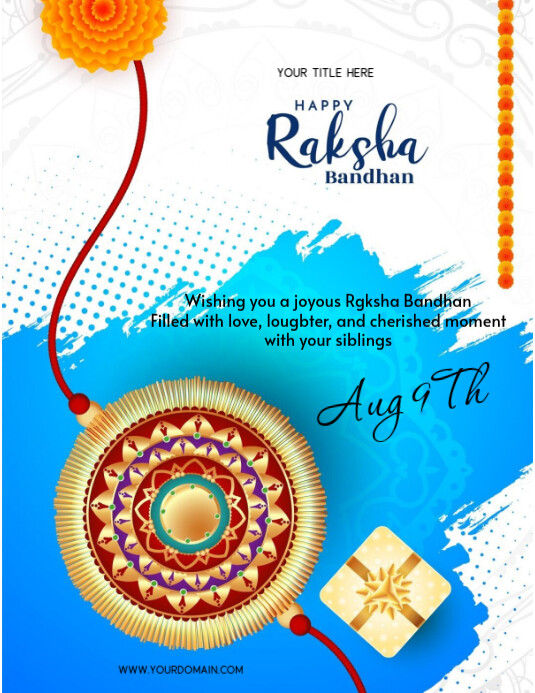Copy of Happy Raksha Bandhan | PosterMyWall