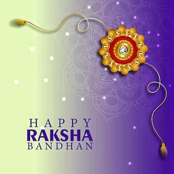 Шаблон Happy raksha bandhan | PosterMyWall