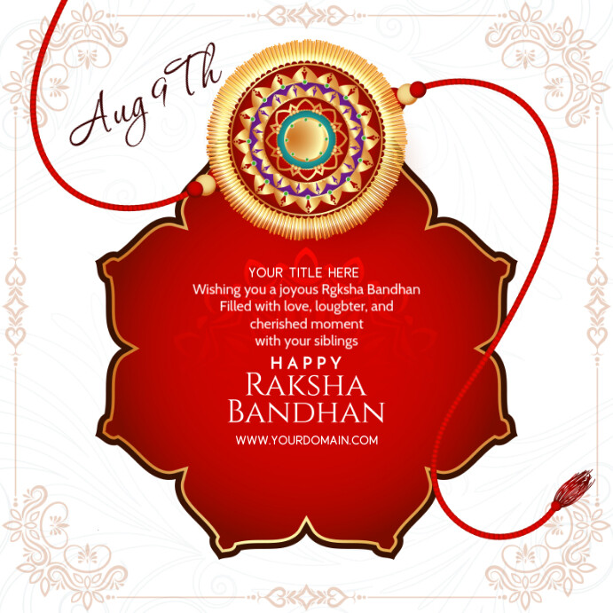 Copy of Happy Raksha Bandhan | PosterMyWall