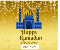 Happy Ramadan Rettangolo grande template