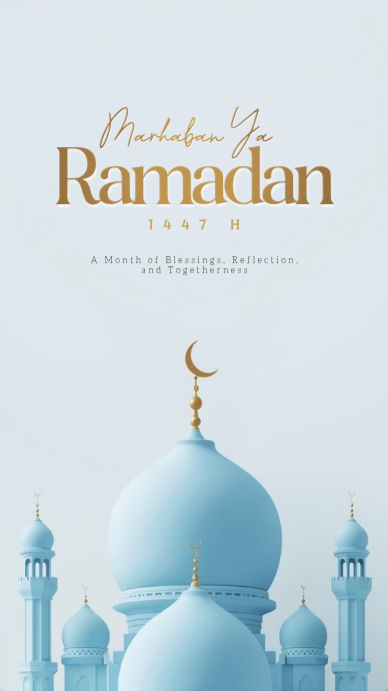 Ramazon Muborak Rasm Happy Ramadan Kareem Mubarak, Marhaban Ya Ramadan Template Poster ...