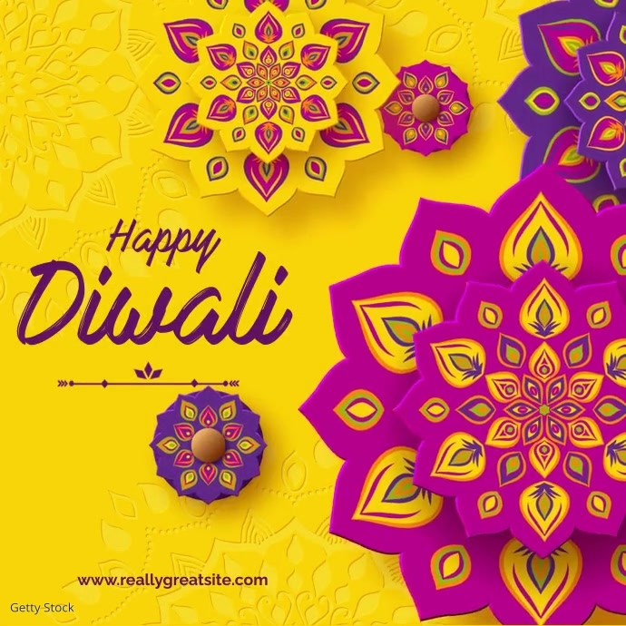 Bhapp Ragoli Copy of Happy Rangoli | PosterMyWall