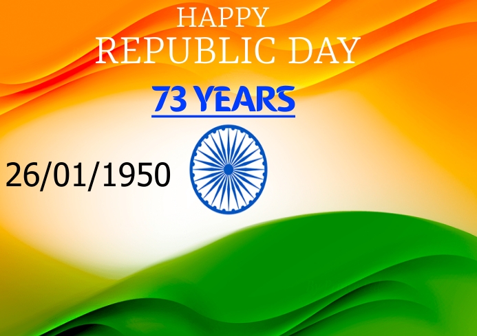 HAPPY REPUBLIC DAY FLAG TEMPLATE A2