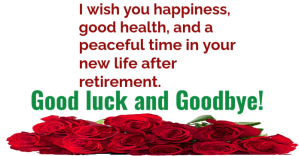 Happy retirement (1) Anuncio de Facebook template