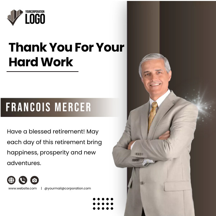 HAPPY RETIREMENT Template | PosterMyWall