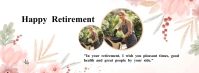 Happy Retirement Facebook Cover Photo template