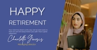 happy retirement poster template Gedeelde afbeelding op Facebook