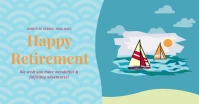 Happy Retirement Wish Facebook Shared Image template