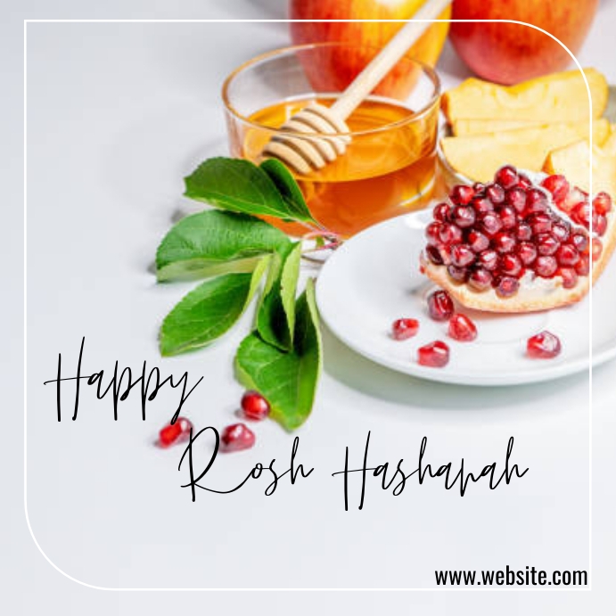 Happy Rosh Hashanah Template | PosterMyWall