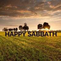 Happy Sabbath Pos Instagram template