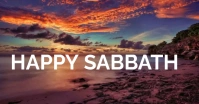 Happy Sabbath Imagen Compartida en Facebook template