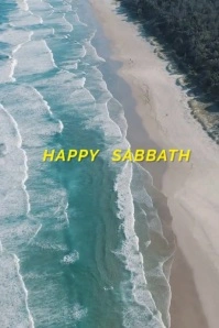 Happy Sabbath โปสเตอร์ template