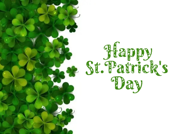 Happy Saint Patrick's Day Flyer (US Letter) template