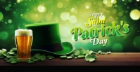 Happy Saint Patrick's Day Couverture d'événement Facebook template