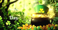 Happy Saint Patrick’s Day auf Facebook geteiltes Bild template
