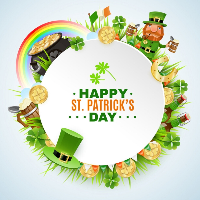 Happy Saint Patrick s Day templates design PosterMyWall Happy Saint Patrick s Day templates design PosterMyWall