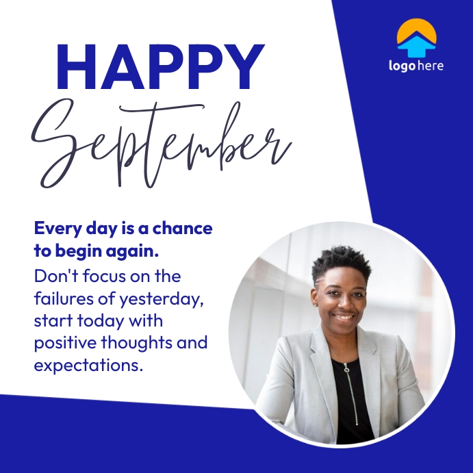 Happy September Template | PosterMyWall