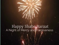 happy Shabe Baraat ใบปลิว (US Letter) template